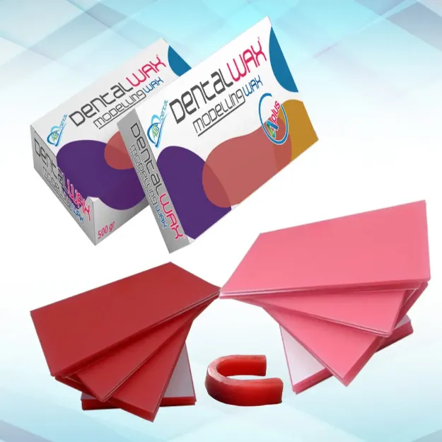 ALPSA DENTAWAX® PEMBE PLAK MUM 500 GR. resmi