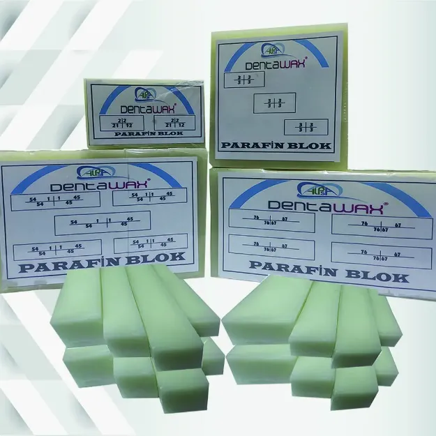 ALPSA DENTAWAX® DENTAL PARAFİN BLOK KAZIMA MUMU resmi
