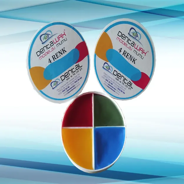 ALPSA DENTAWAX® DENTAL MODELAJ MUMU 4 RENK 1665 resmi